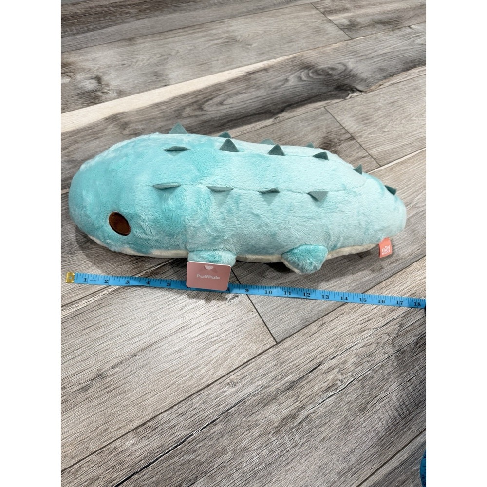 Fluffnest PuffPals Pickles Alligator Plush Smaller Version P001